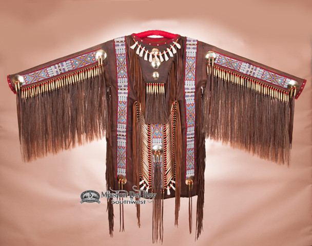 Native American Beaded Elk War Shirt