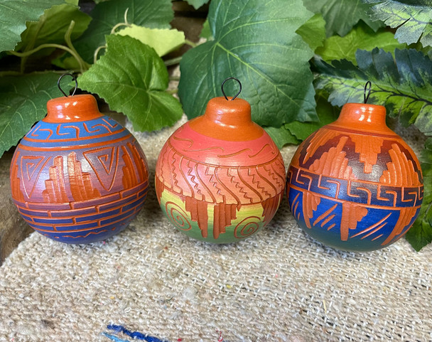 Navajo Pottery Ornaments