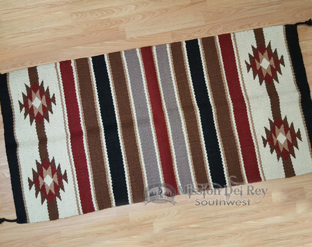 Handwoven Wool 8 lb. Saddle Blanket 32"x64"