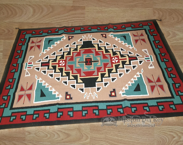 Large 6'x9' Southwest Area Rug