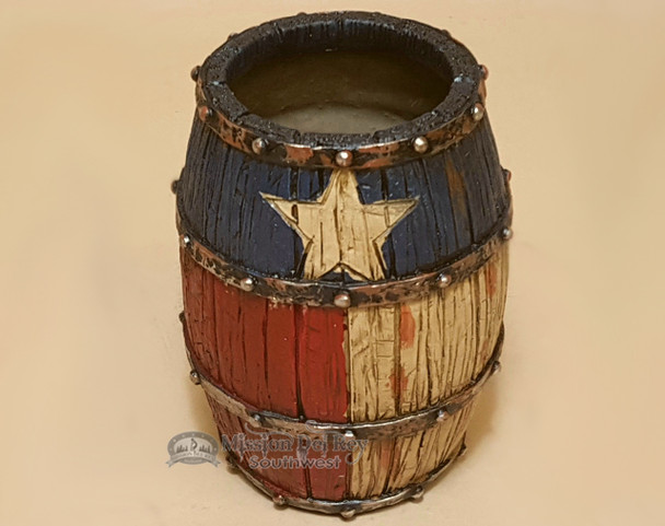 Western Pen, Pencil, & Utensil Holder - Texas Barrel