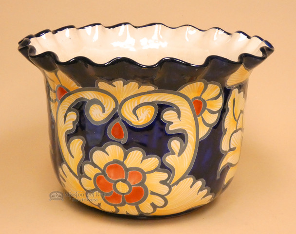 Hand Painted Mexican Talavera Pot