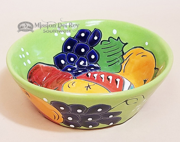 Hand Painted Mexican Ceramic Talavera Bowl