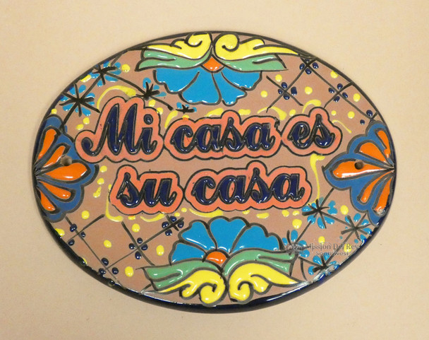 Talavera Sign -Mi Casa