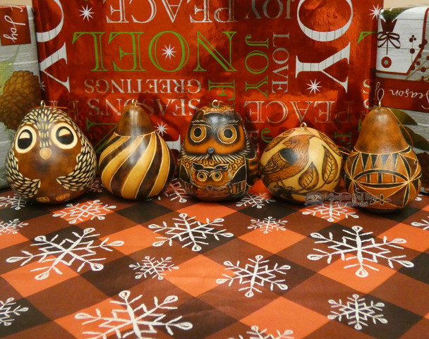 Gourd Ornament -Set of 5