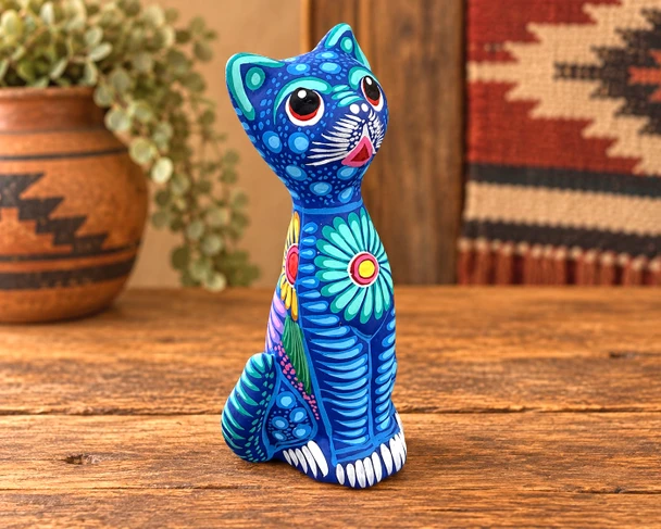 Mexican Pottery Cat