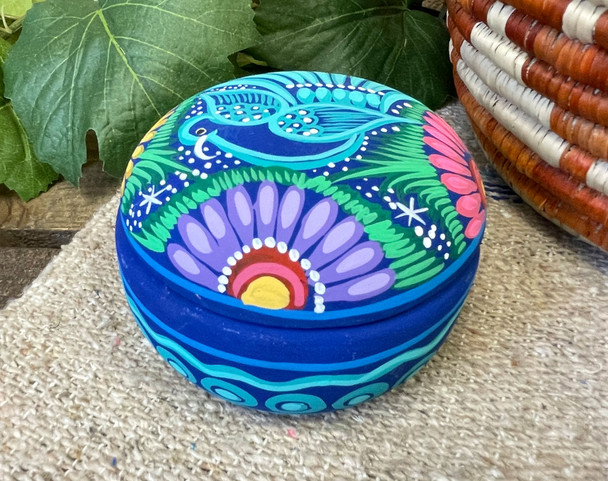 Hand Painted Southwestern Jewelry Box