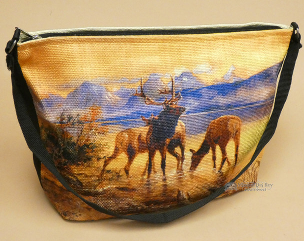 Southwestern Native Art Purse -Elk
