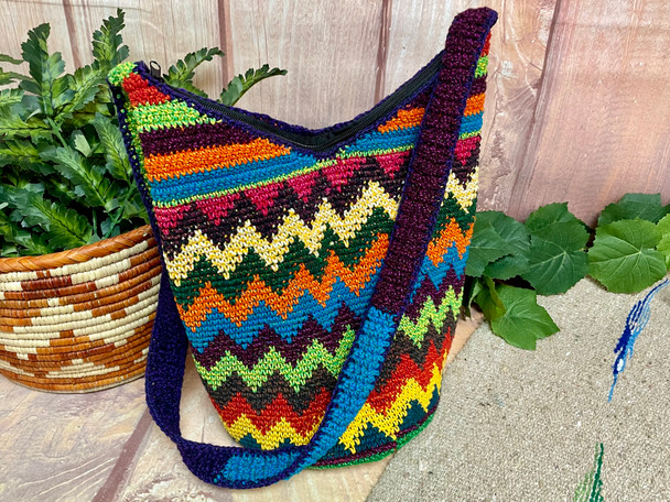 Hippie Style Crochet Purse