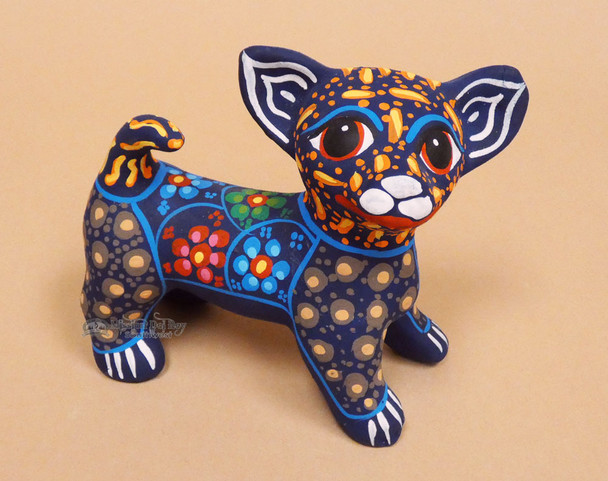 Hand Painted Matte Finish Chihuahua Bank
