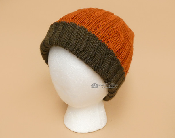 Rustic Alpaca Knit Beanie