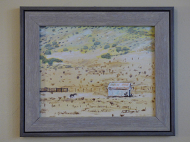 Original western art painting by artist Keith Skaggs