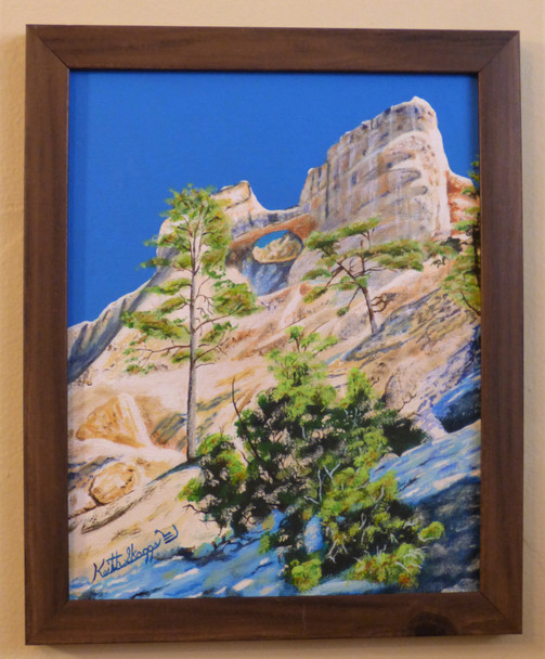 Original western art painting by artist Keith Skaggs