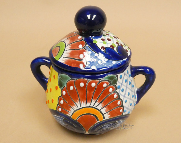 Hand Painted Mexican Pot