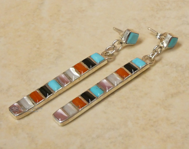 Native American Zuni Earrings