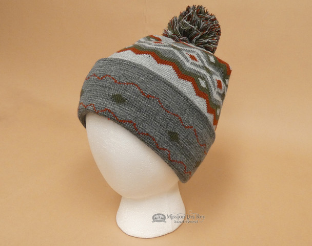 Southwestern PomPom Beanie