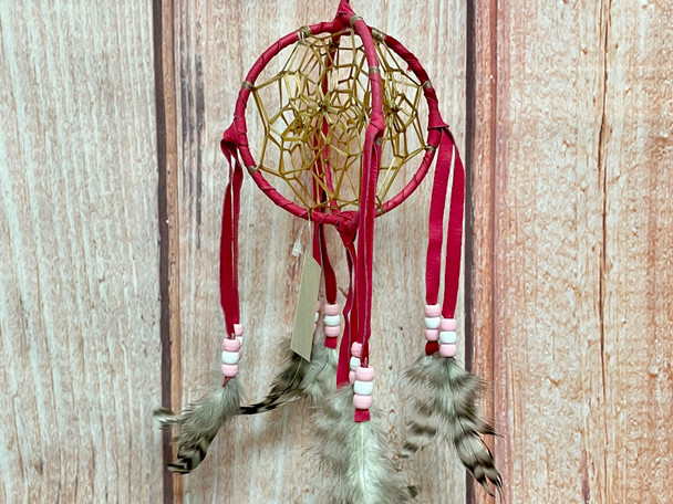 Hand Woven 3D Double Dreamcatcher -Navajo