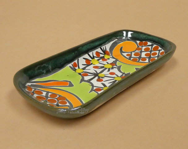 Hand Painted Mexican Talavera Tray