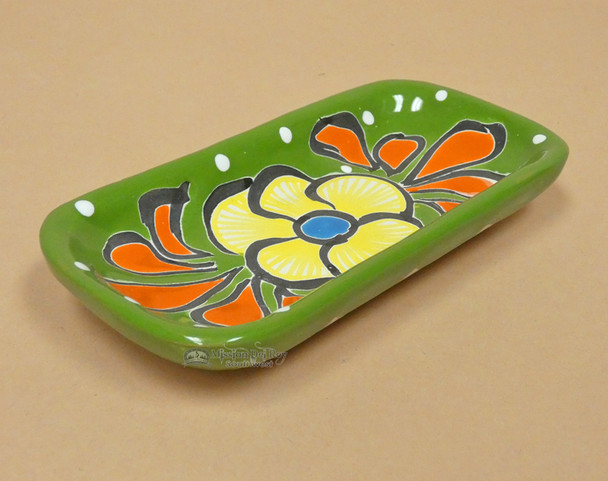 Hand Painted Mexican Talavera Tray