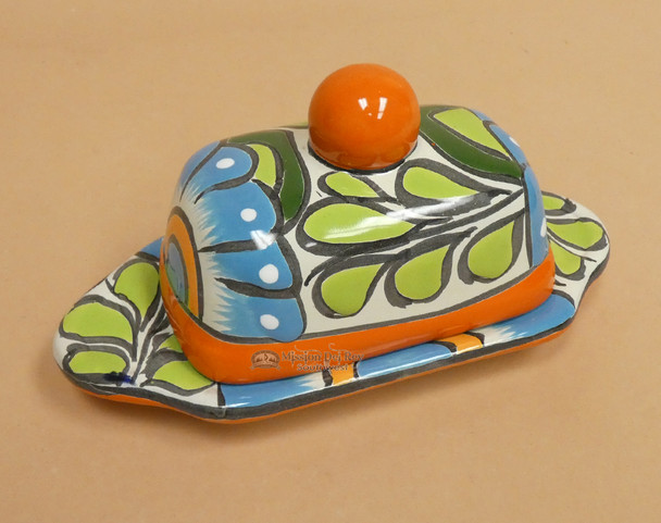 Hand Painted Talavera Butter Dish