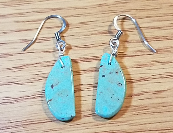 Native Silver & Turquoise Earrings