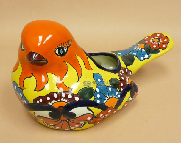 Mexican Talavera Bird Planter