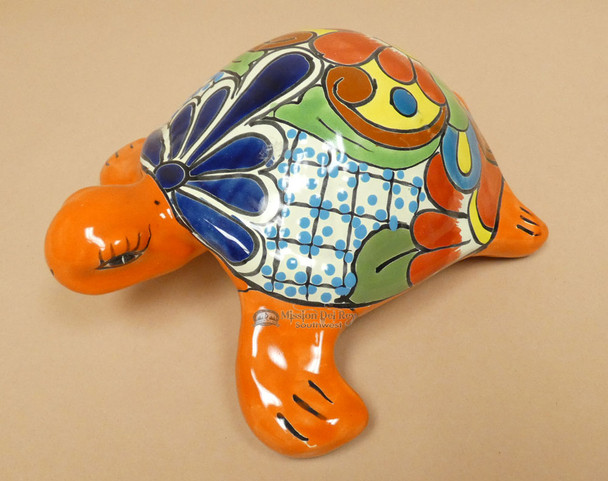 Hand Painted Talavera Turtle