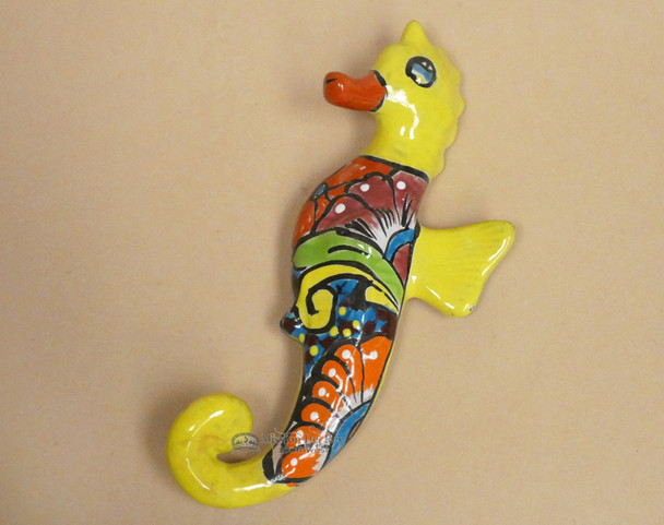 Hand Painted Talavera Seahorse