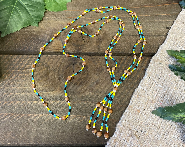 Navajo Jacla Style Ghost Beads