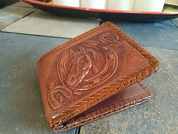 Hand Stitched Leather Wallet