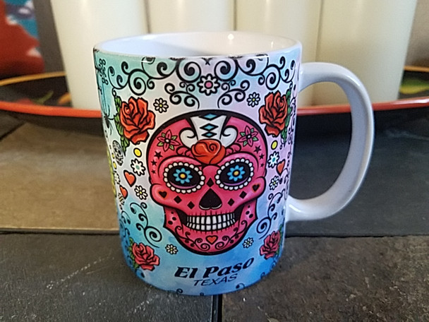 Day of the Dead Mug -Sugar Skull