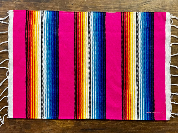 Serape Placemat -Pink