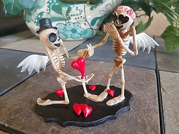 Day of the Dead -Skeleton Couple Proposal