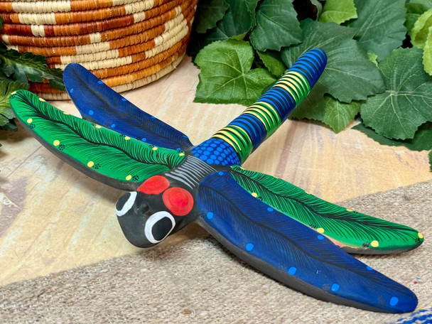 Hand Painted Southwestern Dragonfly