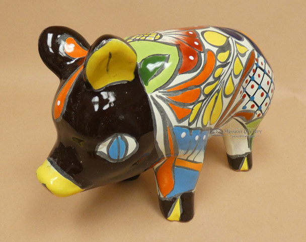 Hand Painted Talavera Pig