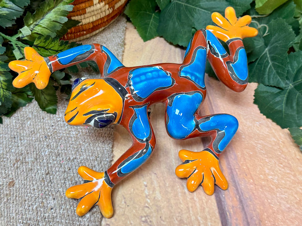 Hand Painted Talavera Frog