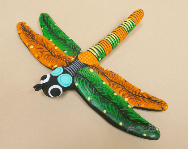 Mexican Hand Painted Dragonfly