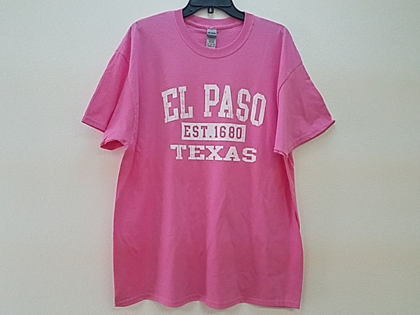 Premium Kids Size El Paso T Shirt -Azalea Pink