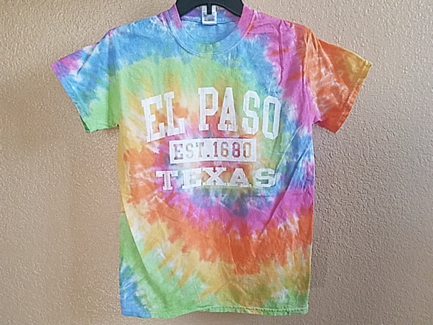 El Paso Tie Dye T Shirt -Eternity