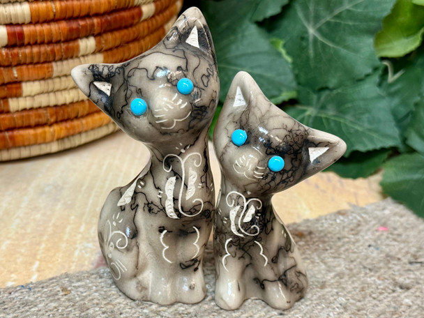 Navajo Horse Hair Cat Set
