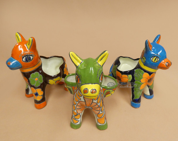 Assorted Hand Painted Talavera Donkey