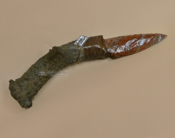 Antler Handle Creek Indian Stone Knife