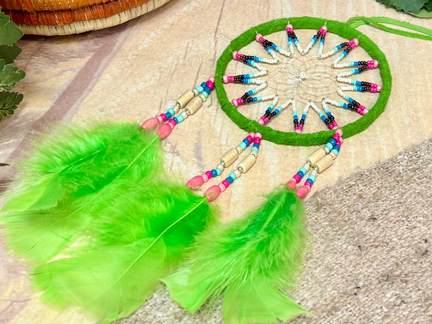 Spirit of Nature Seed Bead Dreamcatcher