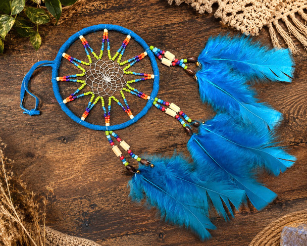 Spirit of Nature Seed Bead Dreamcatcher