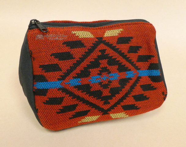 Woven Cosmetic Bag -Red