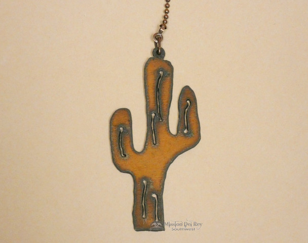 Metal Art Pull Chain - Cactus