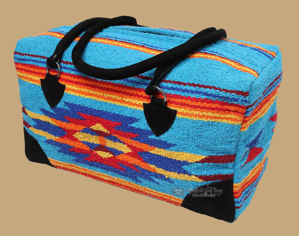 Bright Southwestern Cantina Weekender Rug Bag