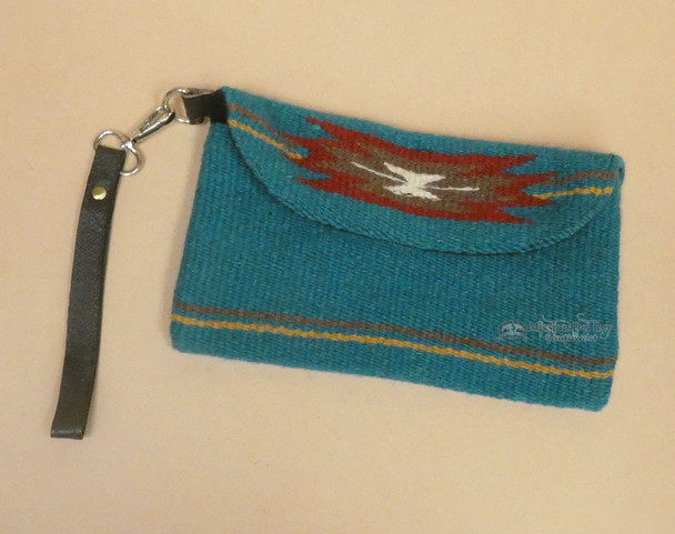 Rustic Artisan Wristlet Purse -Front