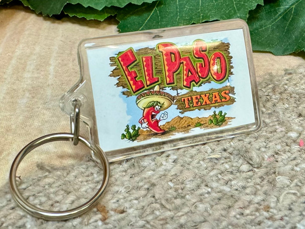El Paso Key Chain -Festive Chili