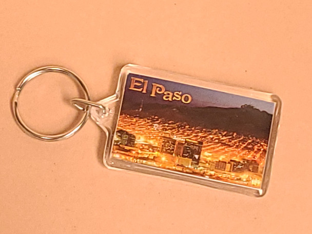 El Paso Key Chain -City Lights
